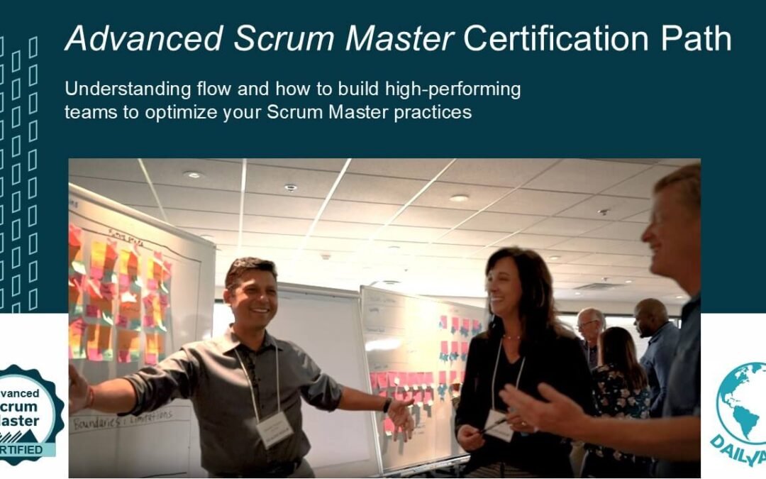 Master Agile Conflict and Collaboration with Advanced Scrum Master Certification